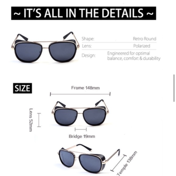 TONY STARK Sunglasses - Picture 2 of 2